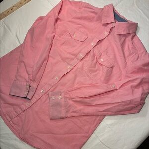 St. John's Bay Casual Pink Button-Down Shirt